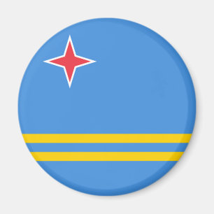 Vlag Patriotic Aruba Magneet