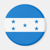 Vlag Patriotic Honduras Magneet (Voorkant)