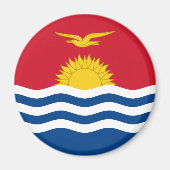 Vlag Patriotic Kiribati Magneet (Voorkant)