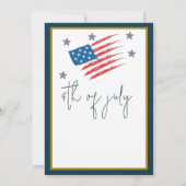 Vlag Patriotten Partij Kaart (Achterkant)