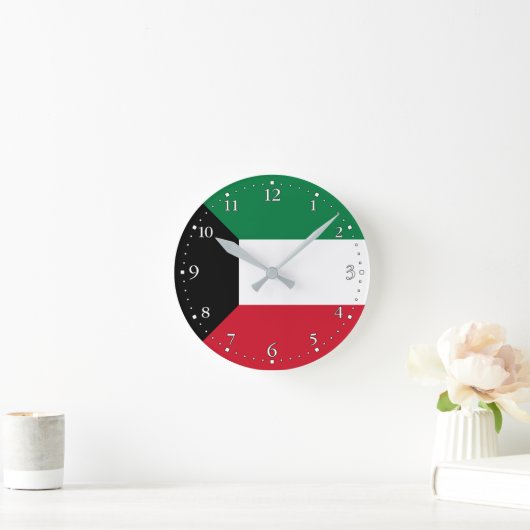 Vlag Patriottisch Koeweit Ronde Klok (Huis)