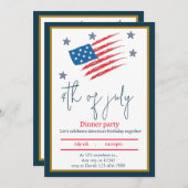 Vlag Patriottische Partij Kaart (Voorkant / Achterkant)