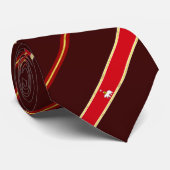 vlag Perm strepen Stropdas (Opgerold)