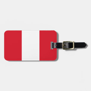 Vlag Peru Bagagelabel