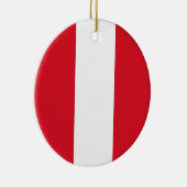 Vlag Peru Keramisch Ornament (Rechts)