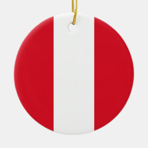 Vlag Peru Keramisch Ornament