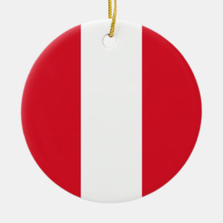 Vlag Peru Keramisch Ornament