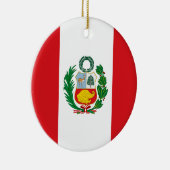 Vlag Peru Keramisch Ornament (Rechts)