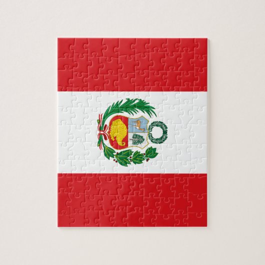 Vlag Peru Legpuzzel (Verticaal)