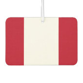 Vlag Peru Luchtverfrisser (Voorkant)