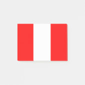 Vlag Peru Post-it® Notes (Voorkant)