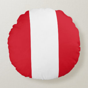 Vlag Peru Rond Kussen