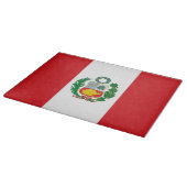 Vlag Peru Snijplank (Hoek)
