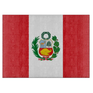 Vlag Peru Snijplank