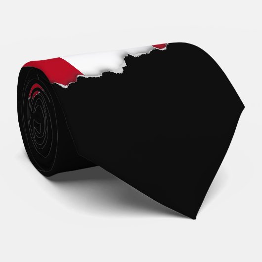 Vlag Peru Stropdas (Opgerold)