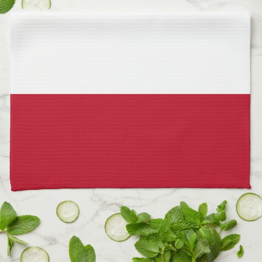 Vlag Peru Theedoek (Gevouwen)