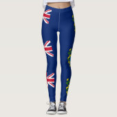 vlag Pitcairneilanden Leggings (Voorkant)