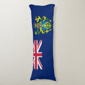 vlag Pitcairneilanden Lichaamskussen (Voorkant Verticaal)