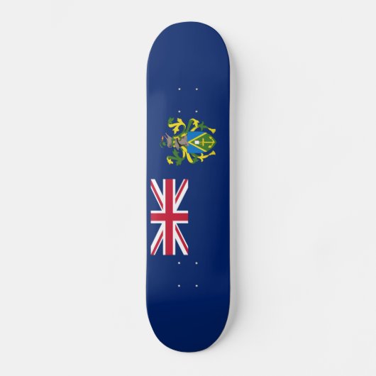 vlag Pitcairneilanden Persoonlijk Skateboard (Voorkant)
