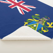 vlag Pitcairneilanden Sherpa Deken (3/4)