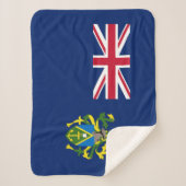 vlag Pitcairneilanden Sherpa Deken (Voorkant)