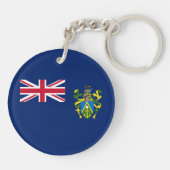 vlag Pitcairneilanden Sleutelhanger (Achterkant)