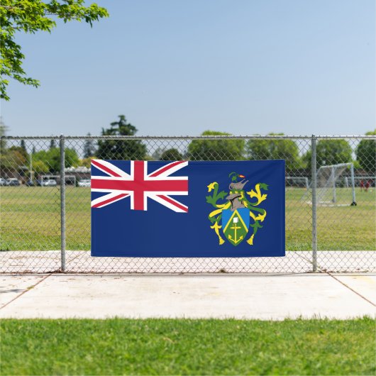 vlag Pitcairneilanden Spandoek (Insitu)