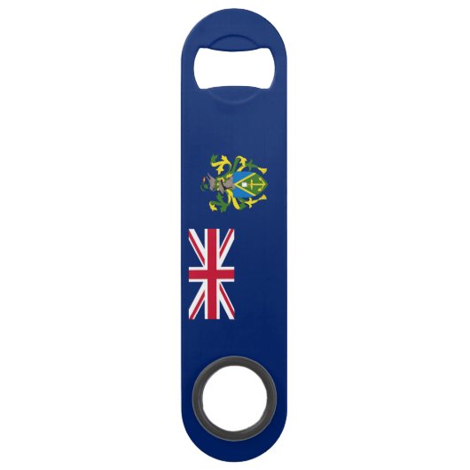 vlag Pitcairneilanden Speed Flessenopener (Achterkant)