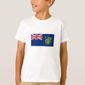 vlag Pitcairneilanden T-shirt (Voorkant)