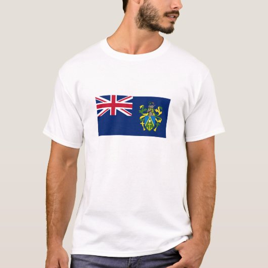 vlag Pitcairneilanden T-shirt (Voorkant)