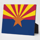 Vlag Plaque Arizona Fotoplaat (Zijkant)