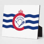 Vlag Plaque Cincinnati City Fotoplaat (Zijkant)