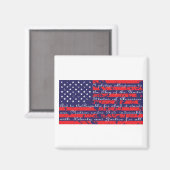 Vlag-pledge Magneet (Voorkant / Achterkant)