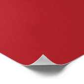 vlag Polen Poster (Hoek)