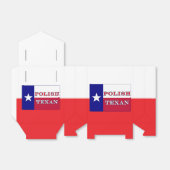 vlag Poolse Texaanse Texas Bedankdoosjes (Uitgevouwen)