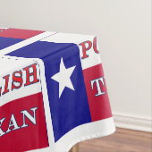 vlag Poolse Texaanse Texas Tafelkleed (Voorbeeld)
