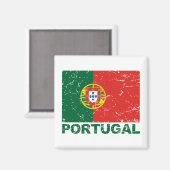  vlag Portugal Magneet (Voorkant / Achterkant)