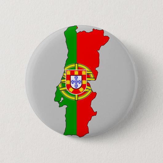 vlag Portugal Ronde Button 5,7 Cm (Voorkant)