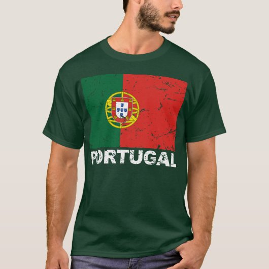 vlag Portugal T-shirt (Voorkant)