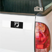 vlag POW+MIA Bumpersticker (Op Truck)