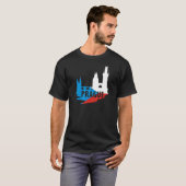 Vlag Prague T-shirt (Voorkant volledig)