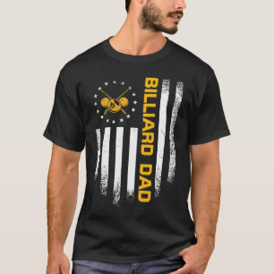 Vlag Proud Pool Billiard Snooker Dad S T-shirt