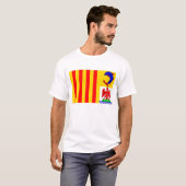 vlag Provence-Alpes-Côte-d'Azur T-shirt (Voorkant volledig)