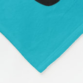 Vlag Puerto Rico Butterfly Fleece Deken (Hoek)