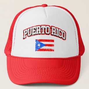  vlag Puerto Rico Trucker Pet