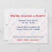 Vlag Puerto Rico Waving Kaart (Achterkant)