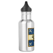 Vlag Québec antiek Carillon Sacré-Cœur Waterfles (Links)