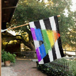 Vlag recht geverfd