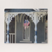 Vlag reflecties - Martha's wijngaard Legpuzzel (Horizontaal)