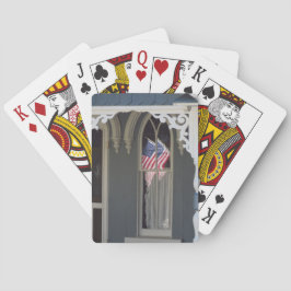 Vlag reflecties - Martha's wijngaard Pokerkaarten